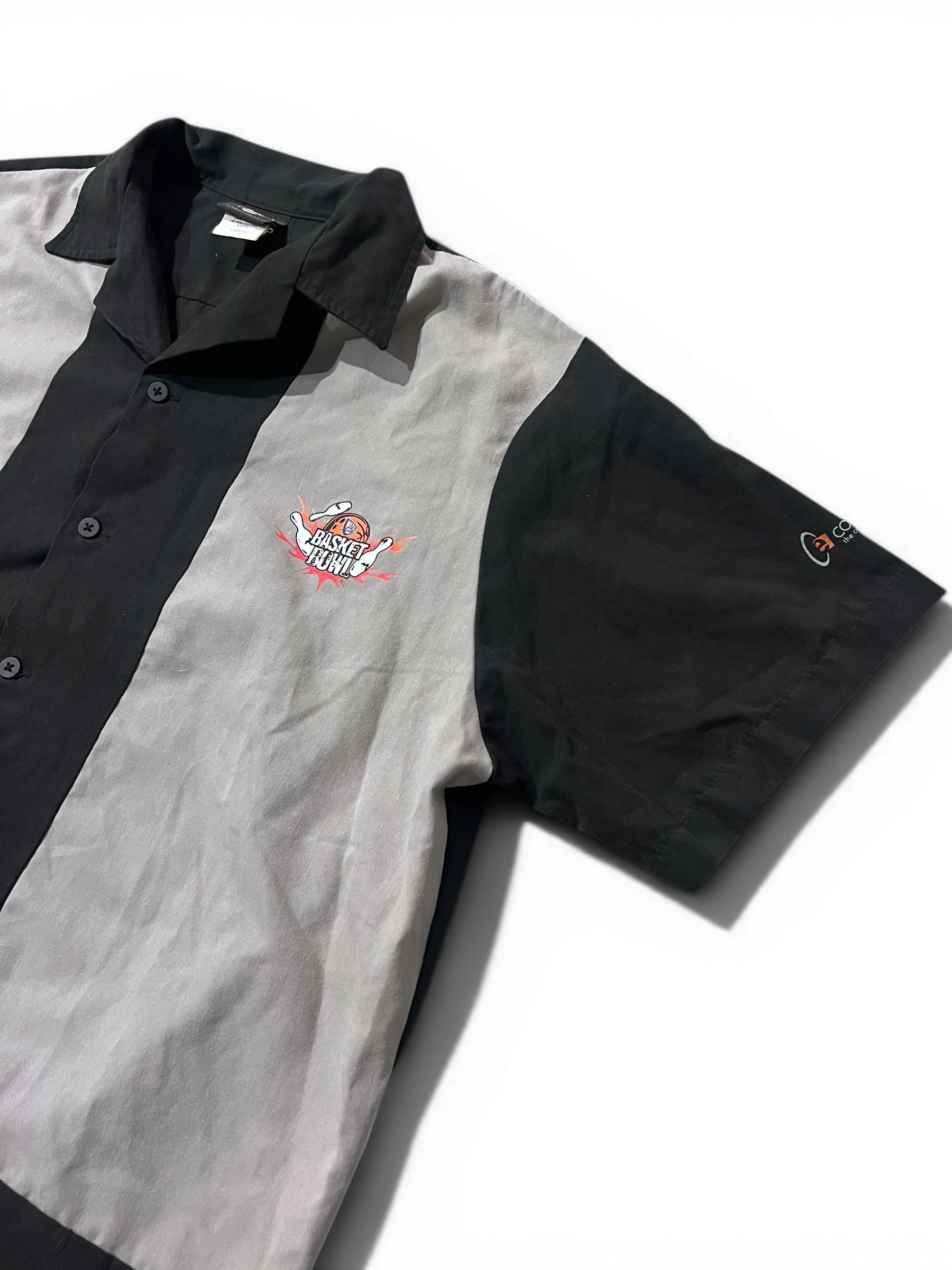 Y2K Basket Bowl Bowling Shirt