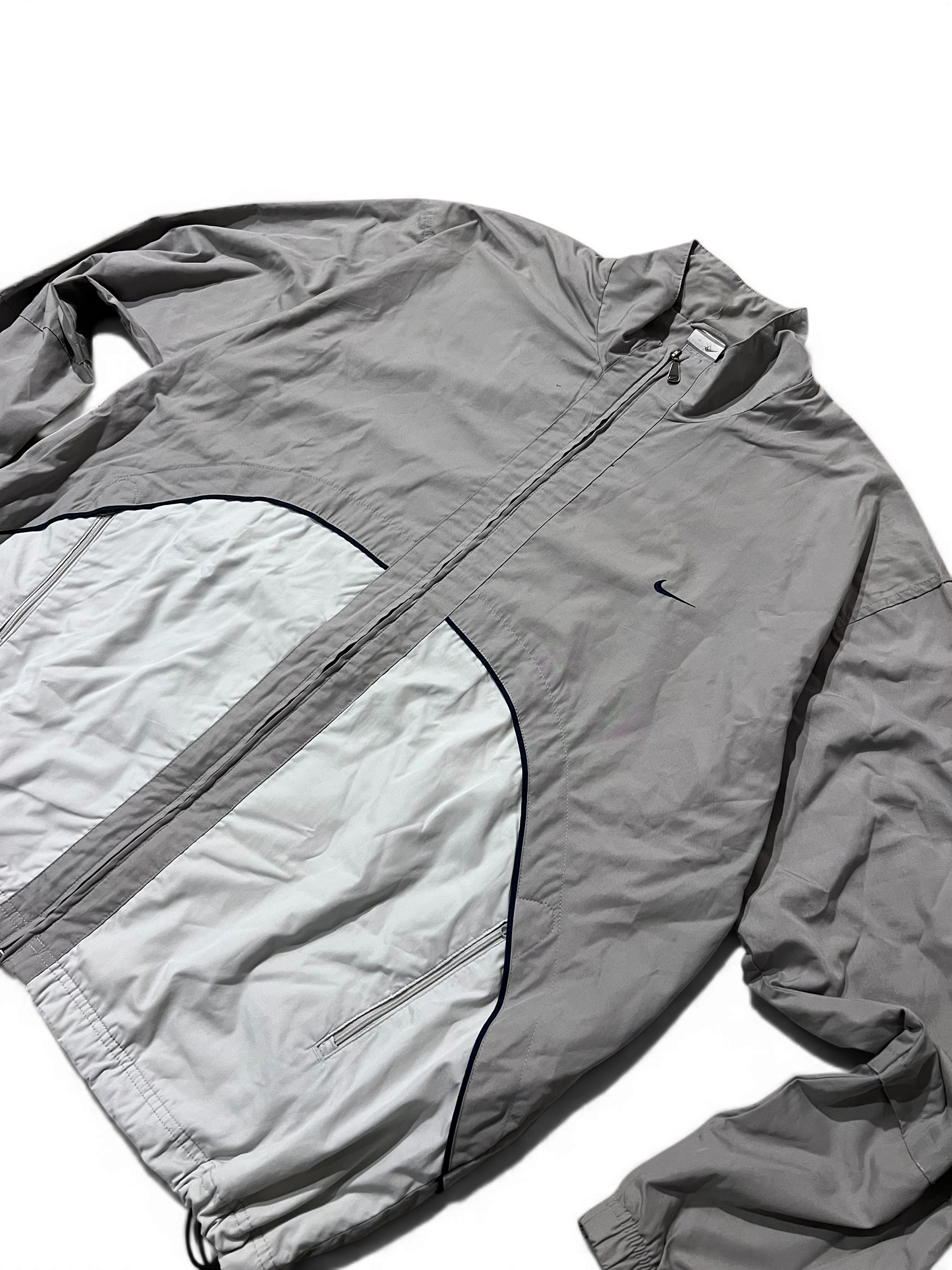 Vintage Grey Nike Trackjacket