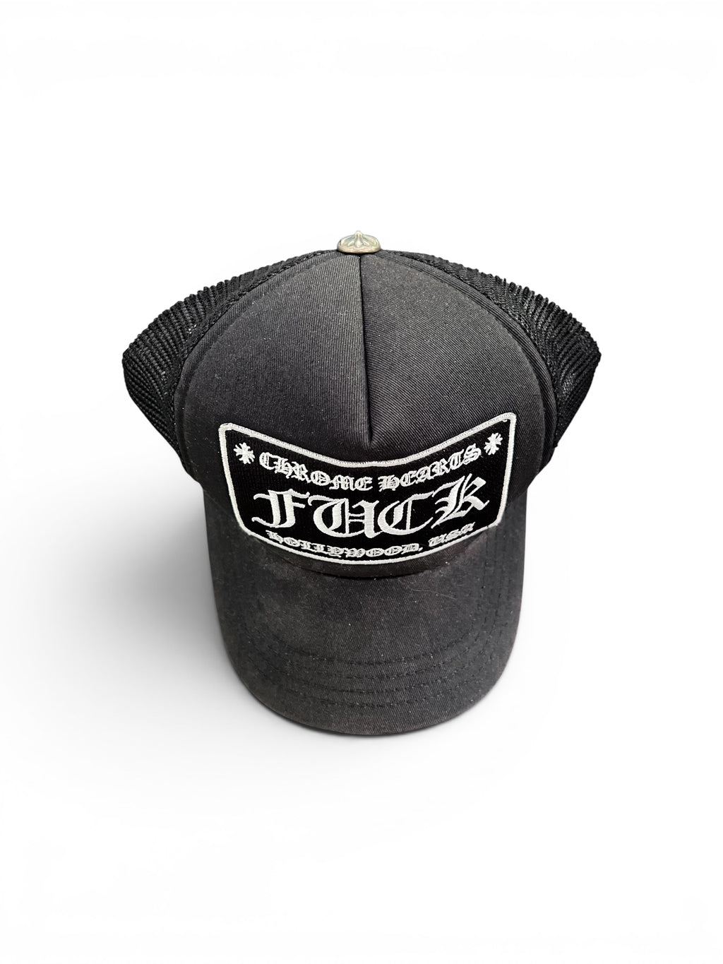 Chrome Hearts FUCK Trucker Cap