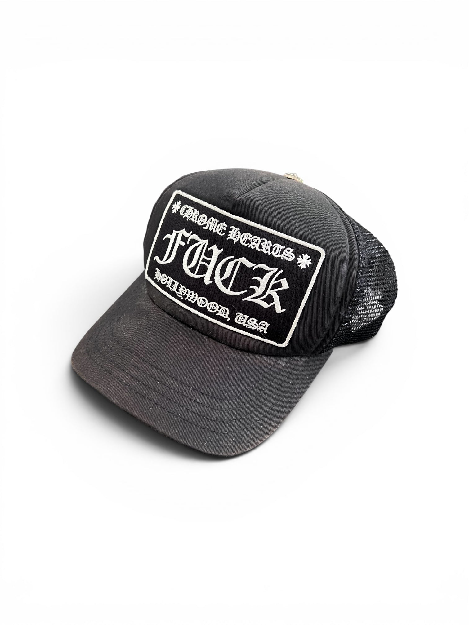 Chrome Hearts FUCK Trucker Cap